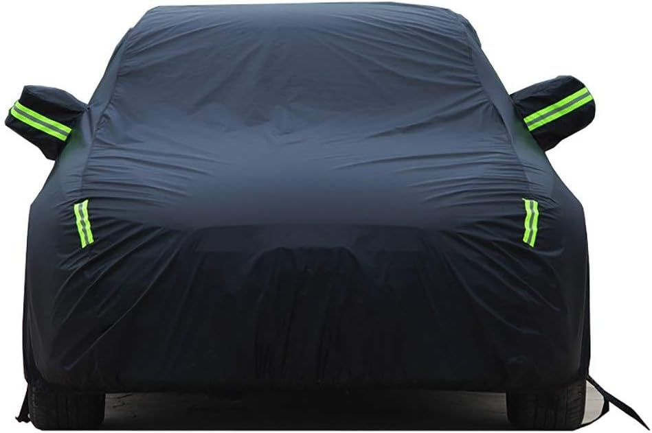 LIFEIYAN Compatible with Bugatti La Voiture Noire, Four Seasons Universal Fully Waterproof Scratch Proof Durable Car Cover Breathable Cotton Lined Heavy Duty