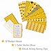Budget Envelopes 12 Pack for Cash Envelope System | Bonus Ebook Saving Money Tips | New Design Hook and Loop Closure | Reusable for Cash Envelopes