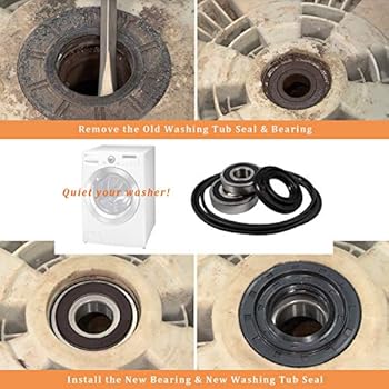Front Load Washer Tub Bearings And Seal Kit Fit For Lg Kenmore Etc Replacement Part 4036er2004a 4280fr4048l 4280fr4048e 4036er4001b Amazon Ae