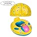 UClever Baby Swimming Pool Float Inflatable Seat Boat with Canopy