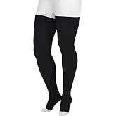 Juzo Soft 2001 Thigh-high 20-30mmhg Compression Open Toe Stocking