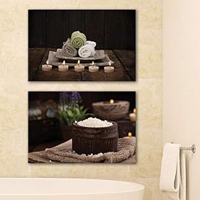 of Salts and Hot Towels Spa Set x 2 Panels