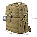 HUKOER 35L/45L Military Tactical Backpack -Tactical Assault Molle Rucksacks Waterproof Expandable Hunting Backpack Outdoor Daypack for Hiking Camping Trekking Hunting Bag (Khaki-45L)