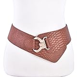 Talleffort Women's Fashion Elastic Waist Belt Cinch