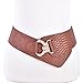 Talleffort Women's Fashion Elastic Waist Belt Cinch (Large(30
