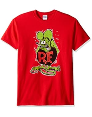 Men's Ratfink Distressed Vintaged Graphic T-Shirt