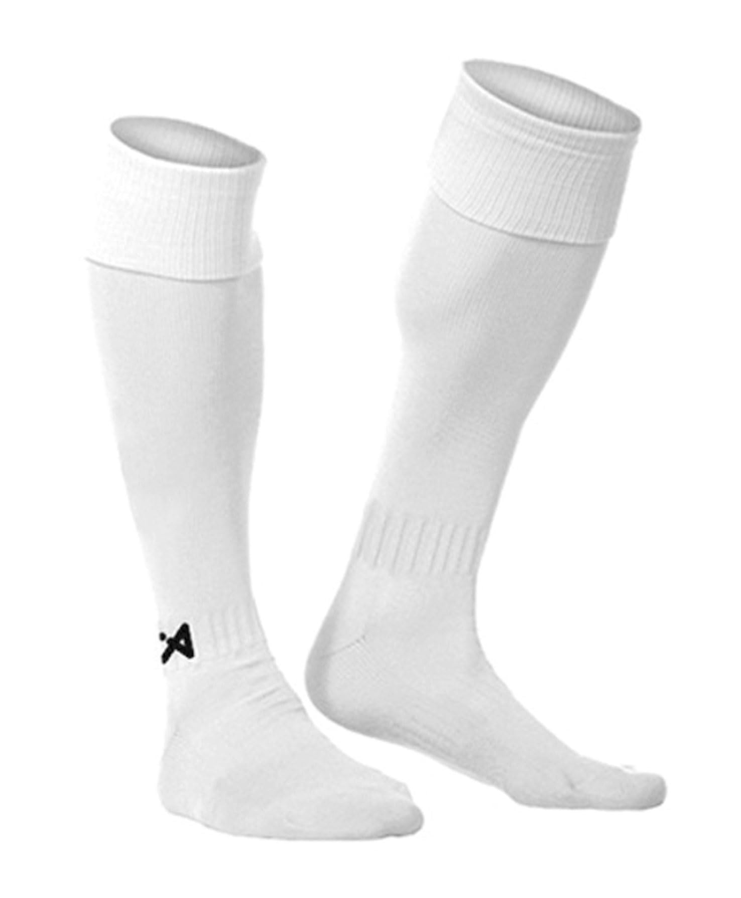 Asioka Unsex 200/10 Football Stockings, White, 32-36