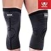 Mava Sports Knee Compression Sleeve Support for Men and Women - Perfect for Powerlifting, Weightlifting, Running, Gym Workout, Squats and Pain Relief