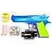 Foam Dart Gun Toy Hand Gun Blaster MK3 - (2 Pack) Dual Pistol, Shoot Water Ball Spring Powered, Suction Darts, Clear Eco-Friendly Shooting Battle, USA Warranty & Support