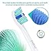 DeBizz Replacement Brush Heads For Philips Sonicare Electric Toothbrush 2 Series Plaque Control HX9024, Fit EasyClean ProResults DiamondClean ProtectiveClean Gum Health HealthyWhite Sonic Care Handles