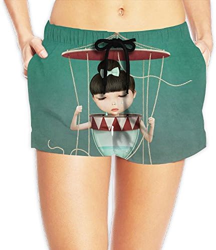 Elastic Running Shorts Lady Beautiful Creative Hourglass Girl Pictures