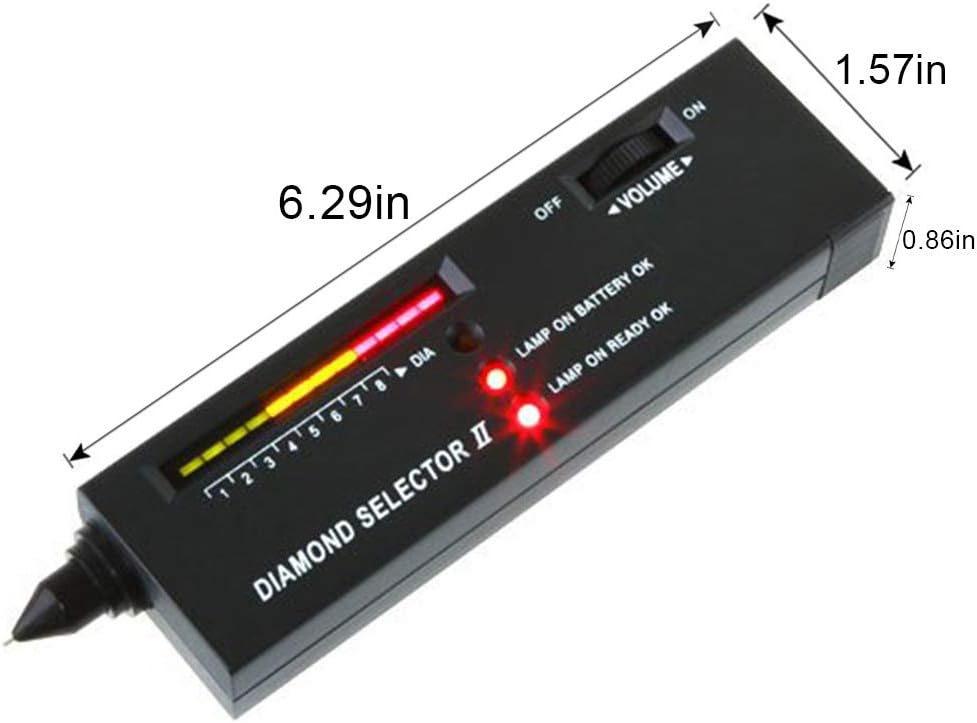 Gold Testing Pen Electronic Premium Jewelry Tester Tool for Ruby Gem