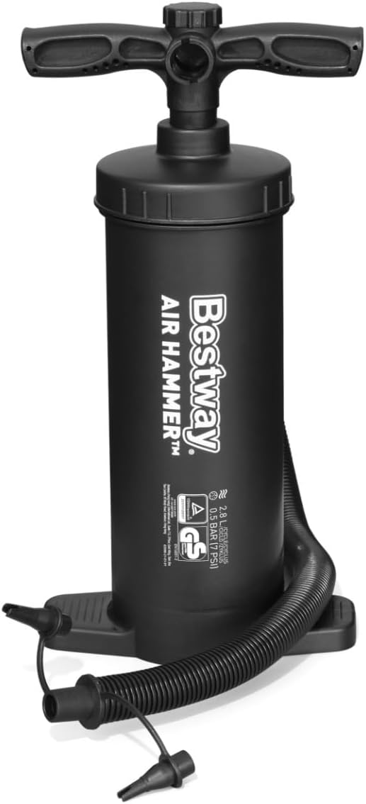 Bestway Air Hammer Inflation Pump 14.5 inch Inflates Deflates Dual Stroke