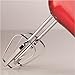Brentwood HM-46 Electric Hand Mixer,Lightweight 5-Speed,Red