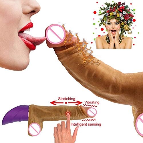 Vibrantors Swinging Lifelike Vibrantor Automatic Smart Sensing Vibrantor Soft Silicone Heatings Séxuk Toys for Woman,Standard Version,Séxuk Vibrantors Women Remote Control D-ick Man FWULO SHIRT