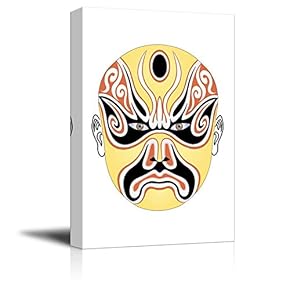 Chinese Peking Opera Makeup Traditional Face Changing Mask...