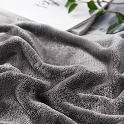 Bertte Fleece Throw Blanket Super Soft Cozy Warm
