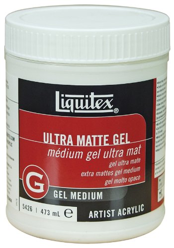 Liquitex Professional Ultra Matte Gel Medium, 16-oz
