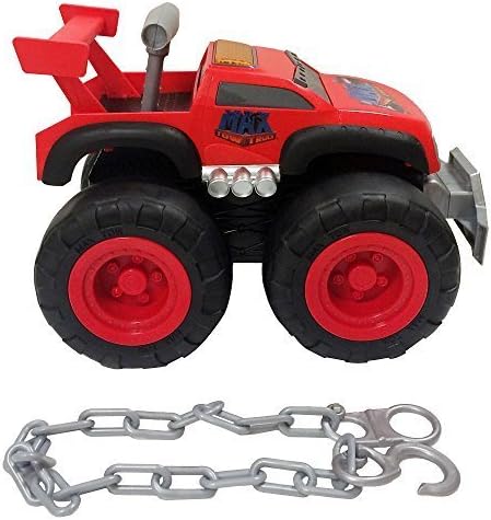 Max Tow Truck 87260-COM-P Max Tow Truck - Turbo Speed Red Truck Vehicle by Max Tow Truck