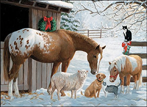 Winter Barnyard