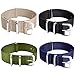 Ritche Christmas Gift 16mm Nylon Watch Straps Nylon Replacement Men Women Bands (4 Packs), White Elephant Gifts, Stocking Stuffers for Men