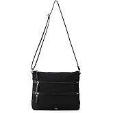 The Sak Womens Recycled Nylon Esperato Crossbody Bag