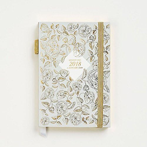 2018 Gold Floral Planner