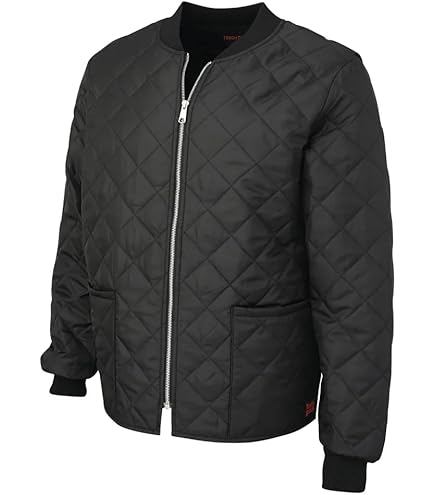 Work King Men's Freezer Jacket Outerwear, Black, M : Amazon.ca