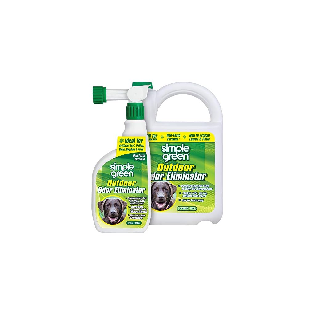 Simple Green Outdoor Odor Eliminator for Pets, Dogs, Ideal for