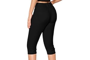 Hybrid & Company Women's Butt Lift Super Comfy Stretch Denim Capri Short Jeans