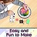 Smartstoy DIY Unicorn Clock With Diamond Art - DIY Diamond Painting Kits for Kids with Clock Mechanism - Arts And Crafts for Girls And Boys - Build and Paint Your Own Unicorns - Kid Craft Kit