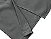 MUXXN Work Dress for Women Office 1950s Retro Midi Sheath Bodycon Pencil Mock Neck Date Cocktail Dress with Belt Gray XL