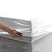 BedDecor Cal-King 500TC Super Soft Fitted Sheet ONE PCs 100% Egyptian Cotton 24 INCHES DEEP Pocket,White Solid