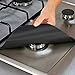 Gas Range Protector (4 Pieces) - Heavy Duty, Double Thickness, Reusable, Non-Stick Gas Range Protectors | Safest On The Market, 100% Certified BPA & PFOA Free (10.6” x 10.6”) – NEW & IMPROVED 2017