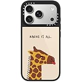 CASETiFY Glaze iPhone 17 Pro Case [Glossy Finish/Compatible with Magsafe / 4.9 ft. 1X Military Grade Drop Protection] - Above it All - Black