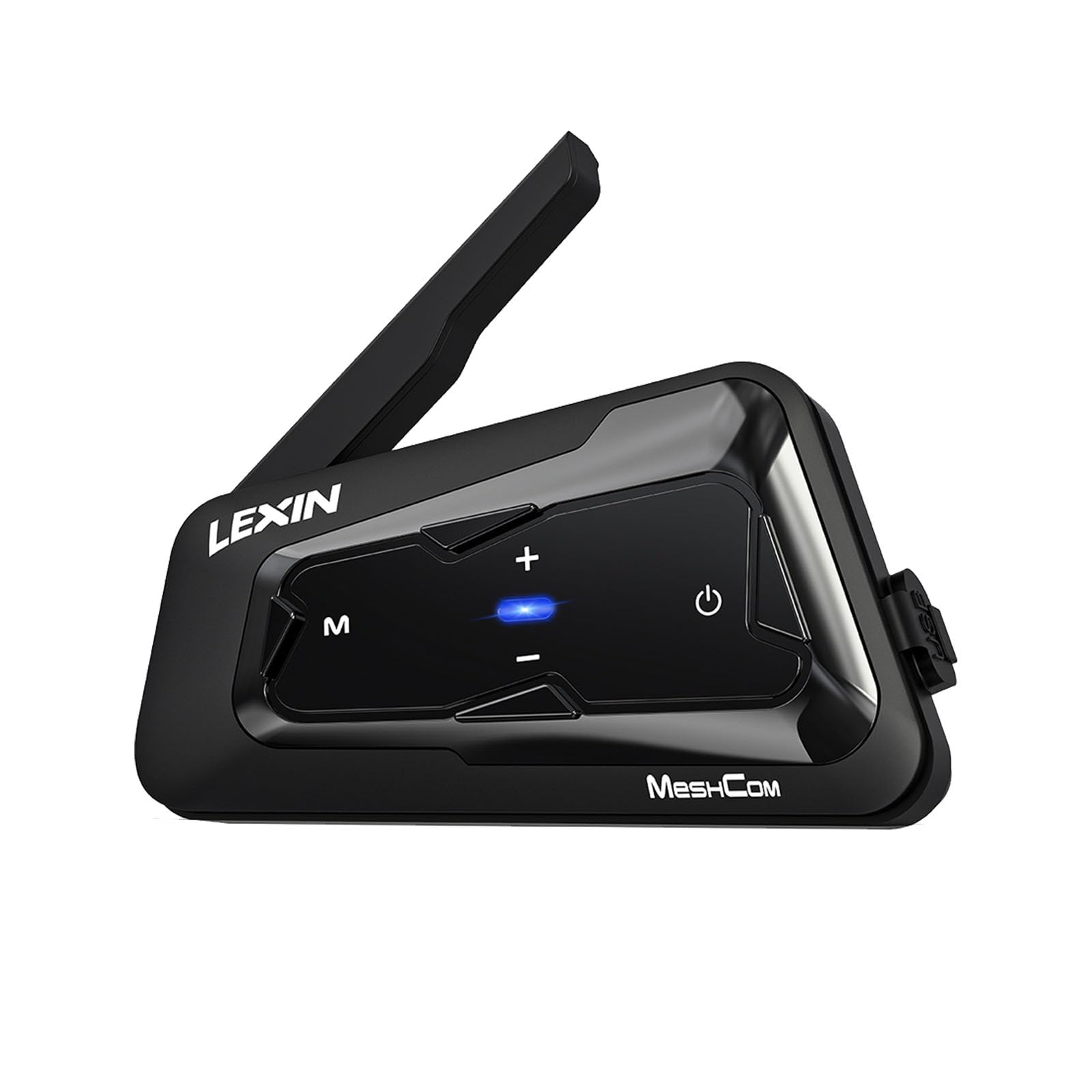 LEXIN MeshCom Motorcycle Bluetooth Headset, Mesh