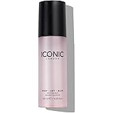 ICONIC LONDON Prep Set Blur Setting Spray | Makeup Fixing Spray, Blurs Imperfections and Gives Skin a Radiant Glow, Vegan Makeup, 120 mL / 4.05 Fl Oz.