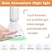 Sakruda LED Desk Lamp,Battery Operated Touch Table Lights,Foldable Eye Protection Book Light for Kids,Dorm,Reading Lamps for Bed,Study,Living Room with USB Charging Port,3-Levels Dimmer,Night Light