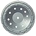 7” Concrete Double Row Diamond Grinding Cup Wheel for Angle Grinder Double Row