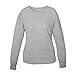 Hanes Women's Thermal Crew Neck Top, Small, Grey
