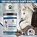 Hemp Treats - Safe Calming Treats for Dogs - Hemp Oil for Pets - Dog Anxiety Relief - Calming Aid - May Help with Separation Anxiety - Storms - Fireworks - Chewing - Stress - Barking - 120 Count