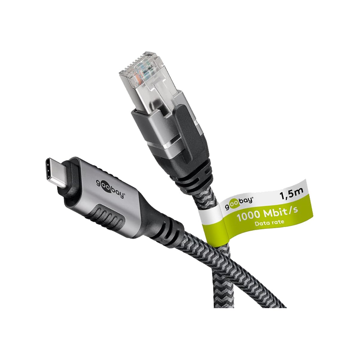 Goobay 70697 USB-C to Ethernet Adapter UK