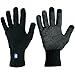 Hanz Waterproof Tap-Knit Touchscreen Gloves, Black S