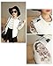 Hellomamma Women's Slim Fit Floral Print Baseball Bomber Jacket White M