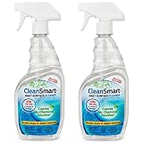 CleanSmart Daily Surface Cleaner for the Bathroom, 23 ounce Spray (Pack of 2), Kills 99.9% of Bacteria, Viruses, Germs, Mold, and Fungus