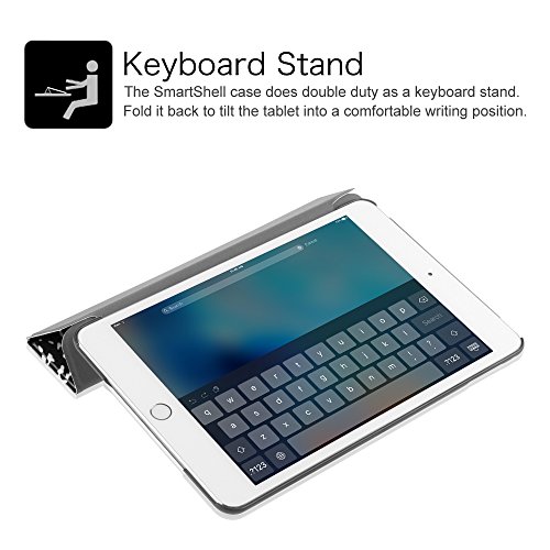 Fintie iPad mini 4 Case - Ultra Slim Lightweight Stand Smart Cover with Auto Sleep/Wake Feature for Apple iPad mini 4 (2015 Release), Composition Book Black