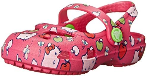 crocs Shayna Hello Kitty Apple Mary Jane (Toddler/Little Kid),Candy Pink,7 M US Toddler