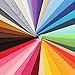 KINGSO 42PCS 11 x 12 Inches Assorted Color Felt Fabric Sheets Patchwork Sewing DIY Craft