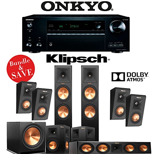 Klipsch-RP-280FA-514-Ch-Reference-Premiere-Dolby-Atmos-Home-Theater-System-with-Onkyo-TX-NR777-72-Ch-Network-AV-Receiver