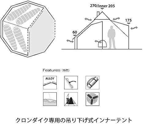 Amazon ローベンス Robens インナーテント クロンダイク テント アウトドア キャンプ インナーテント Rob Rbns 006 Robens ローベンス テント本体